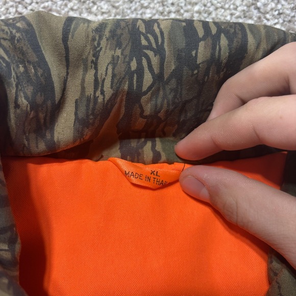 Winchester Vest Mens XL Camo Orange Reversible Hunting Trebark Conceal Outdoor - Picture 4 of 13
